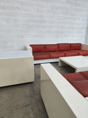 Sarantoga Living Room Set by Lella and Massimo Vignelli for Poltronova, 1960s, Set of 4-RNN-1444694