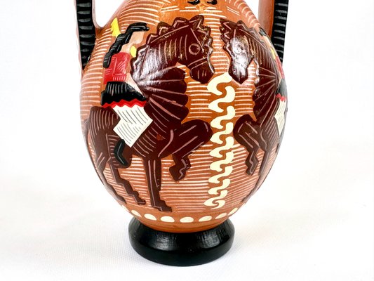 Sardinian Terracotta Amphora attributed to Carmen Nuovo, 1970s-ZCY-2020691