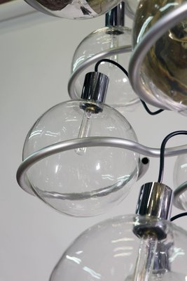 Sarfatti 102“ Foyer Lighting Object 32 Globes Chandelier, 1960s, Italy-DEK-932592