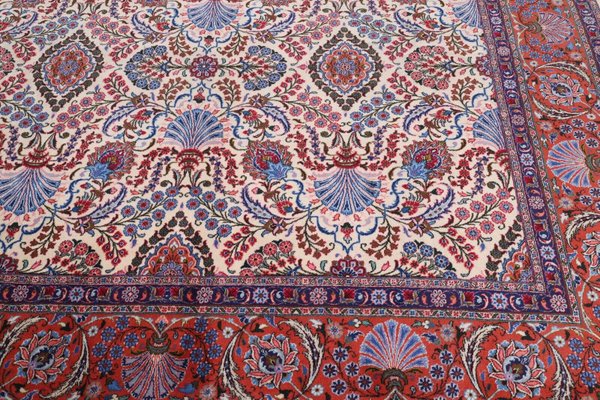 Sarouk Mahallat Rug, 1970s-CEI-2020708