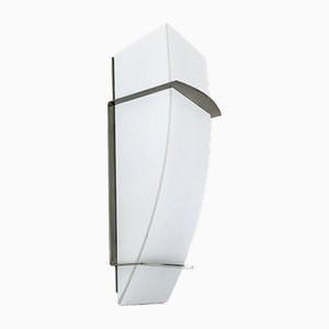 Satin Glass and Metal Wall Light by Léonardo Marelli for Estiluz-OL-1759615