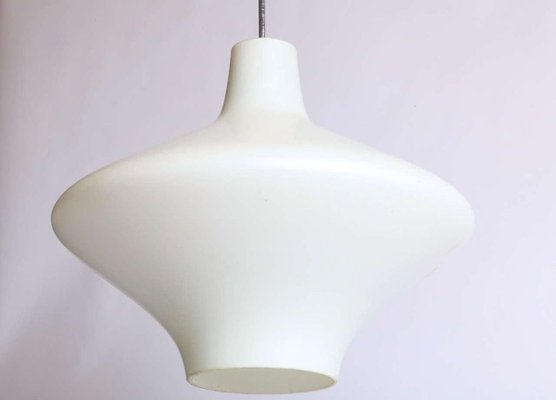 Saturn Opal Glass Pendant Lamp, 1960s-KL-884093