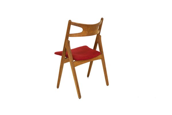 Sawbuck Ch29 Teak Chairs by Hans J. Wegner for Carl Hansen & Son, 1960, Set of 4-GEK-925616