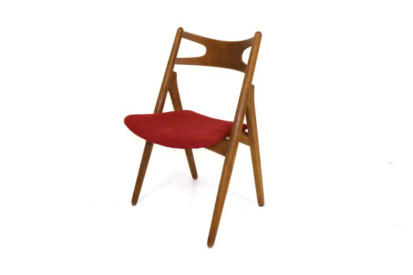 Sawbuck Ch29 Teak Chairs by Hans J. Wegner for Carl Hansen & Son, 1960, Set of 4-GEK-925616