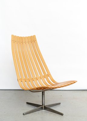 Scandianavian Senior Lounge Chair by Hans Brattrud for Fjordfiesta, 1990s-XE-2032086