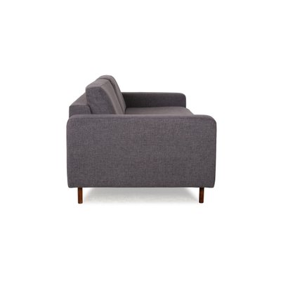 Scandinavia Remix Fabric Three Seater Grey Sofabed from Bolia-RQW-2036316