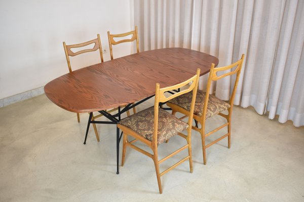 Scandinavian Adjustable Coffee or Dining Table, 1960s-GXL-1231470