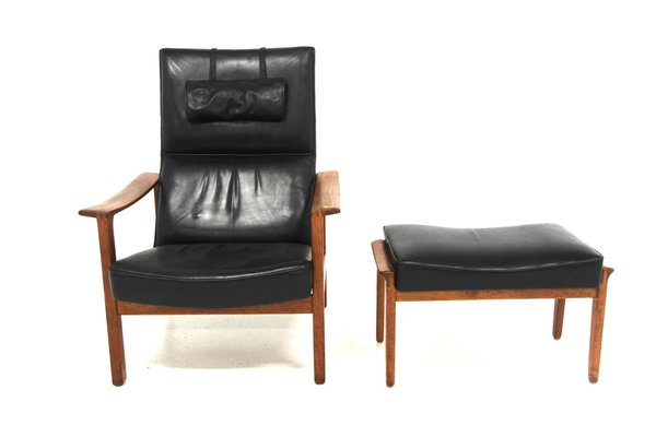 Scandinavian Armchair by Bröderna Andersson, Sweden, 1960s-GEK-1774454