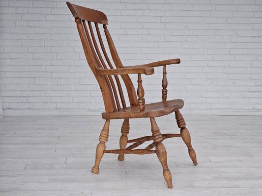 Scandinavian Armchair in Ash and Oak, 1950s-TMW-1767926