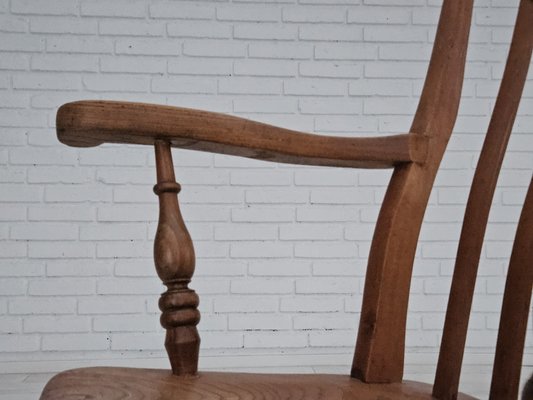 Scandinavian Armchair in Ash and Oak, 1950s-TMW-1767926