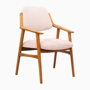 Scandinavian Armchair in Beech, Denmark, 1960s-DIP-1747021