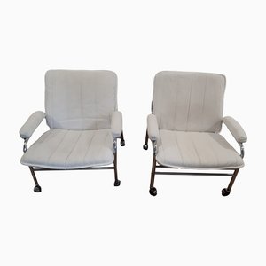 Scandinavian Armchairs, 1970s, Set of 2-DAS-1366995