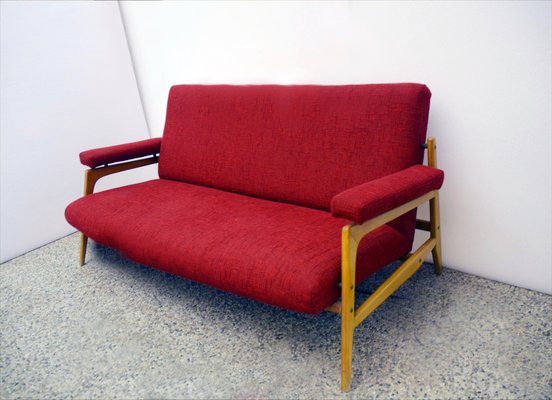 Scandinavian Armchairs and Sofa, 1960s, Set of 3-HS-1780370