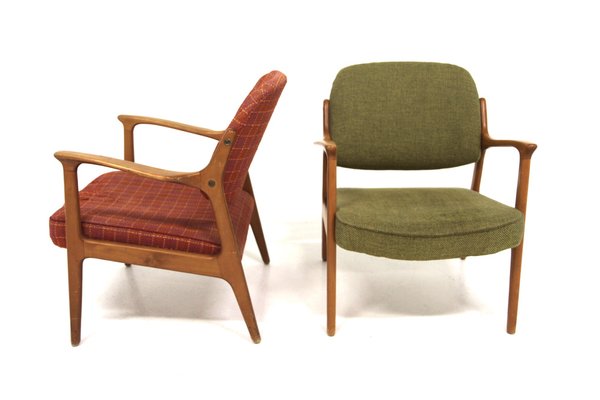 Scandinavian Armchairs from Bröderna Andersson, Sweden, 1960s, Set of 2-GEK-1720974