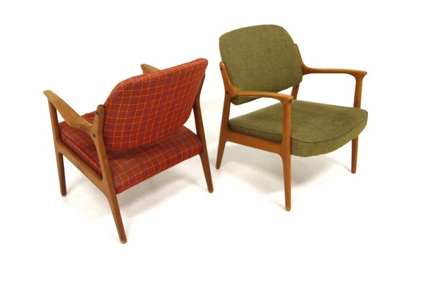 Scandinavian Armchairs from Bröderna Andersson, Sweden, 1960s, Set of 2-GEK-1720974