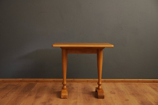 Scandinavian Ash Table on Turned Legs-KDW-1309782