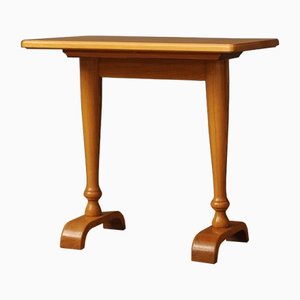 Scandinavian Ash Table on Turned Legs-KDW-1309782