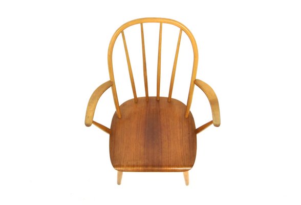 Scandinavian Beech Chair, Sweden, 1960s-GEK-1741746