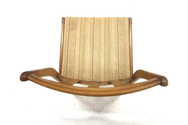 Scandinavian Beech Chairs, Sweden, 1960s, Set of 4-GEK-1764743