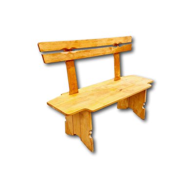 Scandinavian Birch Free Form Bench, 1950s-ES-1725093