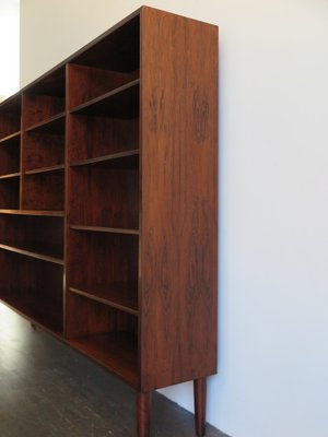 Scandinavian Bookcase in Dark Wood, 1960s-CC-1354332