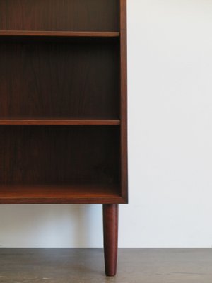 Scandinavian Bookcase in Dark Wood, 1960s-CC-1354332