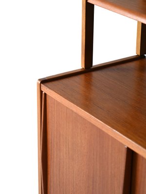 Scandinavian Bookcase with Storage Compartment, 1960s-QWP-2042002