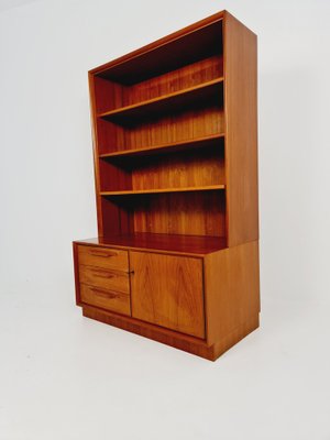 Scandinavian Bookshelf in Teak Veneer by Strobeck, Denmark, 1960s-IQR-1323944