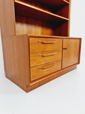 Scandinavian Bookshelf in Teak Veneer by Strobeck, Denmark, 1960s-IQR-1323944