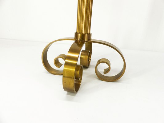 Scandinavian Brass Candleholder by Ivar Ålenius Björk for Ystal Metall, 1960s-DQG-1742789