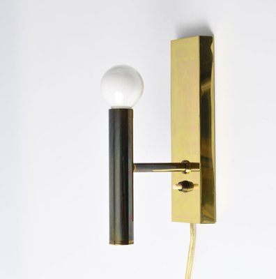 Scandinavian Brass Sconce by Svend Mejlstrøm for Mejlstrøm Belysning, 1960s-IXK-1800142