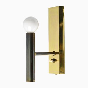 Scandinavian Brass Sconce by Svend Mejlstrøm for Mejlstrøm Belysning, 1960s-IXK-1800142