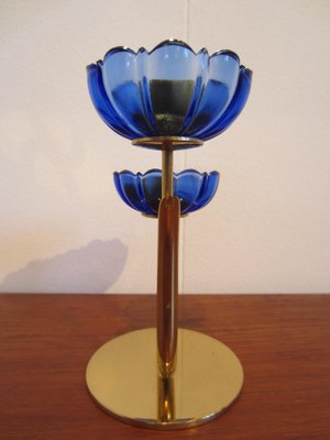 Scandinavian Candleholder by Gunnar Ander for Ystad-Metall, 1950s-YDZ-831863