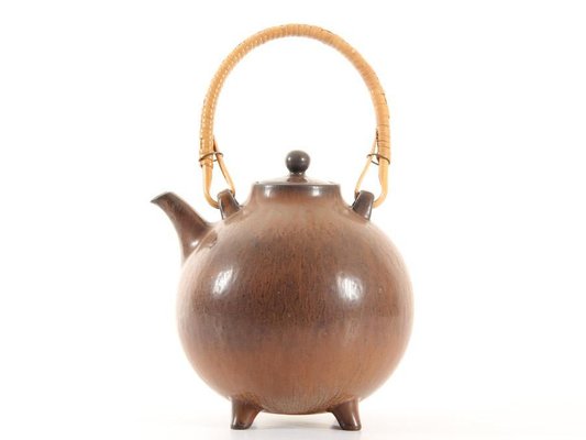 Scandinavian Ceramic Teapot by Gunnar Nylund for Rörstrand, 1960s-PI-703201