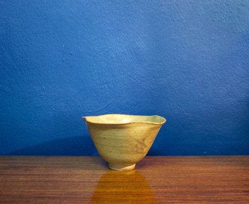 Scandinavian Ceramic Vase from Raku, 1980s-VCV-1135237