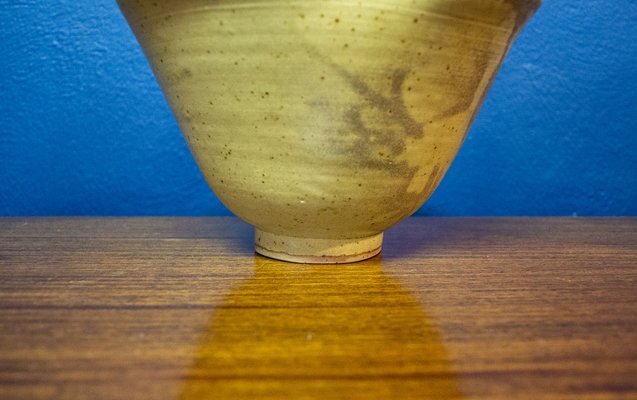 Scandinavian Ceramic Vase from Raku, 1980s-VCV-1135237