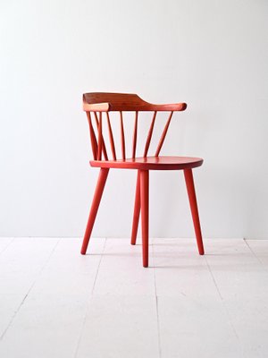 Scandinavian Chair by Yngve Ekström, 1960s-QWP-2034915