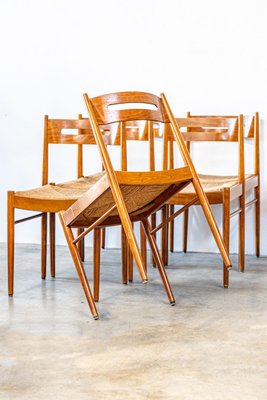 Scandinavian Chairs, 1950s, Set of 6-LA-837331