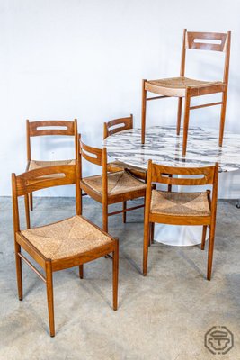 Scandinavian Chairs, 1950s, Set of 6-LA-837331