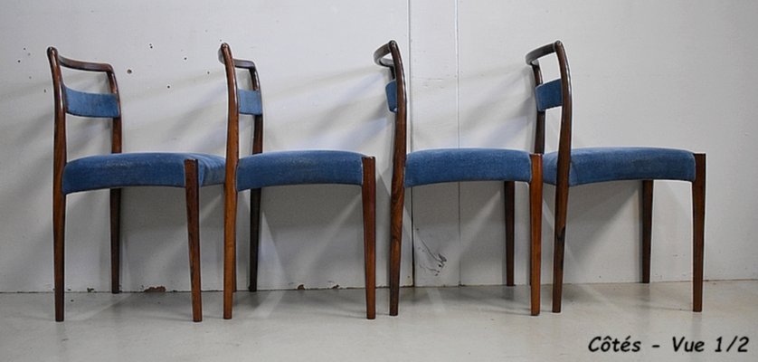 Scandinavian Chairs, 1960s, Set of 4-RVK-859104