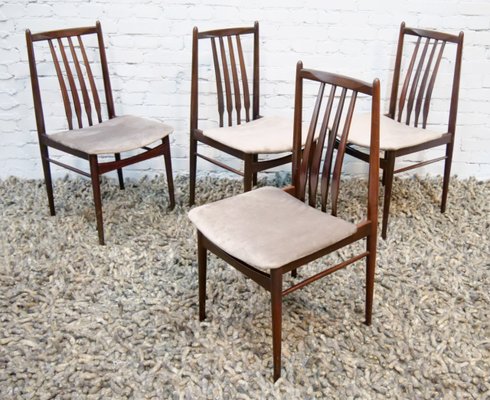 Scandinavian Chairs, 1960s, Set of 6-QFD-1087842