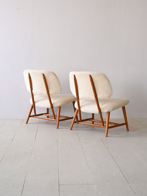 Scandinavian Chairs by Alf Svensson, 1960s, Set of 2-QWP-2035843