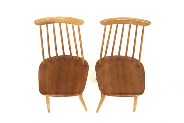 Scandinavian Chairs by Ilmari Tapiovaara for Edsby Verken, 1960s, Set of 2-GEK-1769065