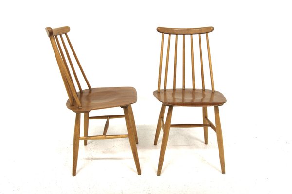 Scandinavian Chairs by Ilmari Tapiovaara for Edsby Verken, 1960s, Set of 2-GEK-1769065