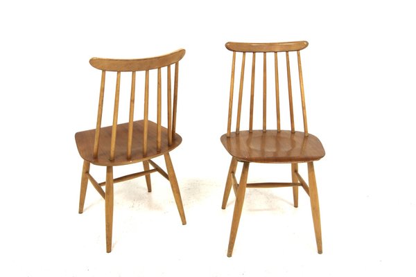 Scandinavian Chairs by Ilmari Tapiovaara for Edsby Verken, 1960s, Set of 2-GEK-1769065