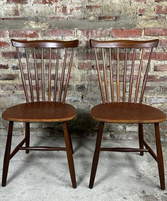 Scandinavian Chairs by Yngve Ekstrom for Pastoe, 1960, Set of 2-RWZ-1775189