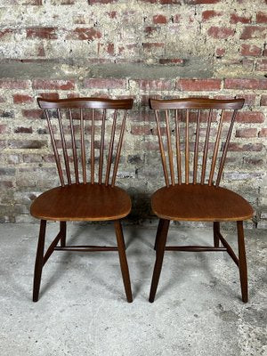 Scandinavian Chairs by Yngve Ekstrom for Pastoe, 1960, Set of 2-RWZ-1775189