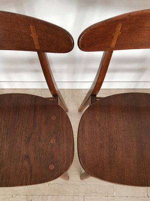 Scandinavian Chairs Model Ch30 by Hans J. Wegner for Carl Hansen & Son, Denmark, 1950s, Set of 6-CC-2024638