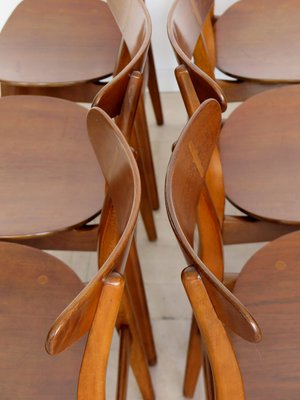 Scandinavian Chairs Model Ch30 by Hans J. Wegner for Carl Hansen & Son, Denmark, 1950s, Set of 6-CC-2024638