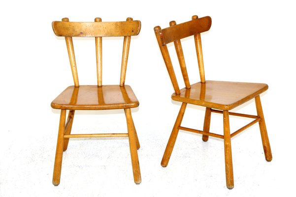 Scandinavian Chairs, Sweden, 1950s, Set of 2-GEK-1047371